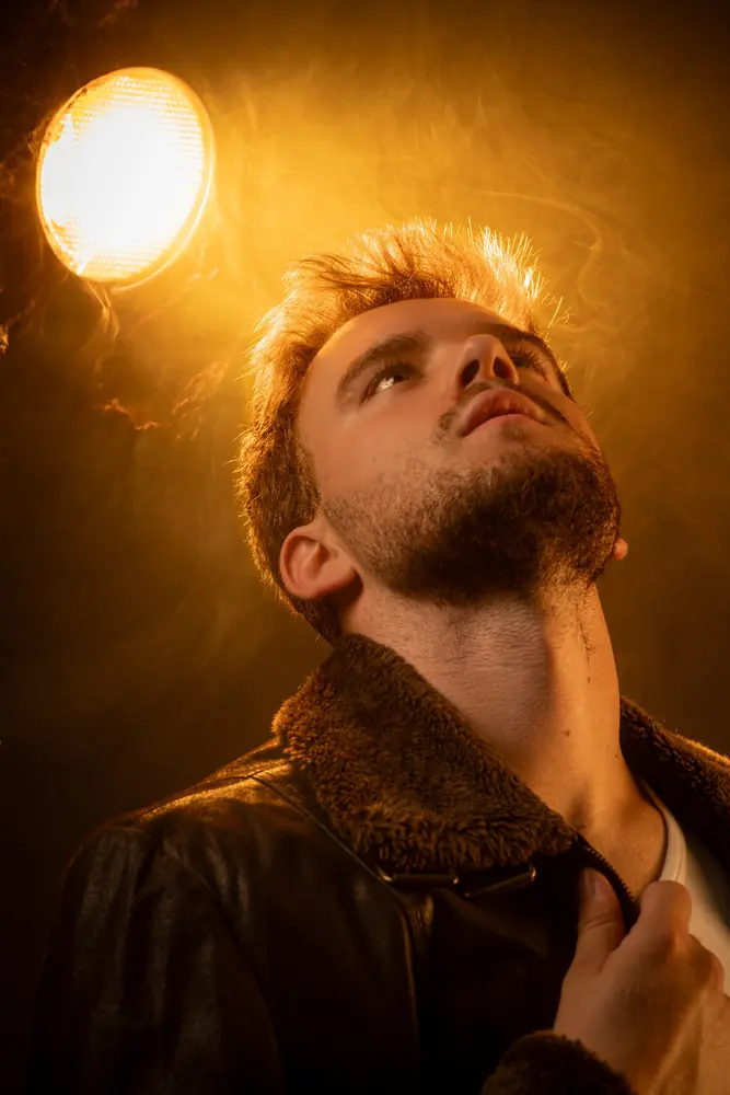 Retrato de actor en estudio