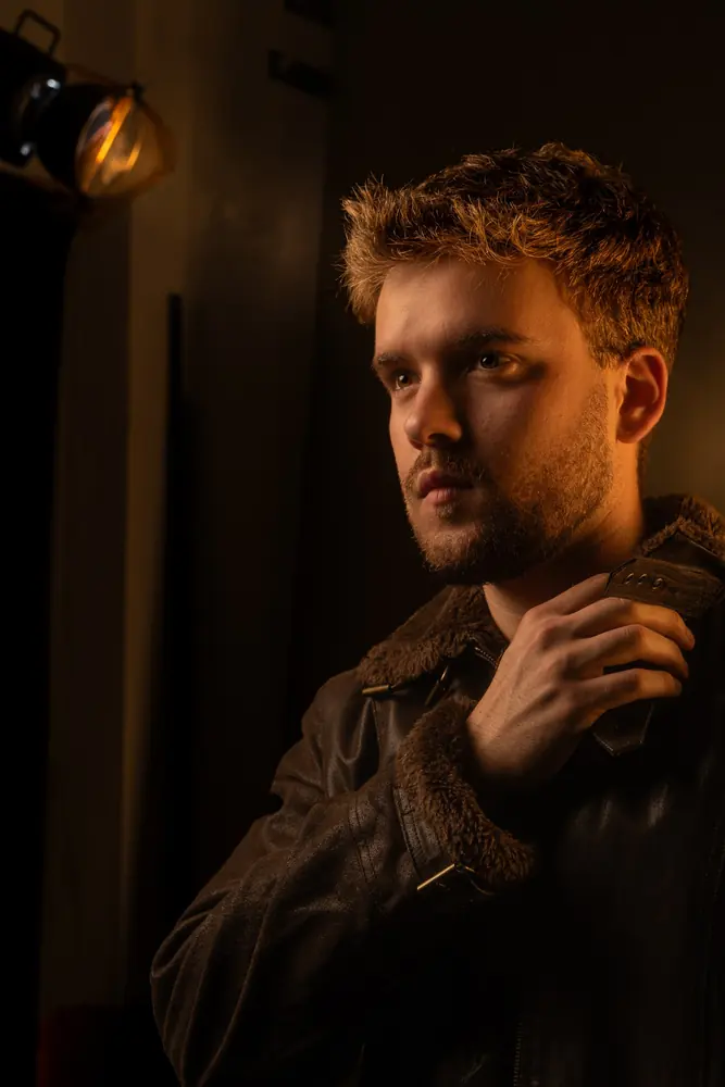 Retrato de actor en estudio