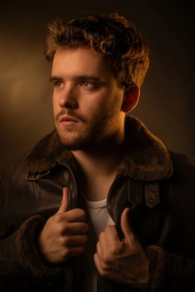 Retrato de actor en estudio