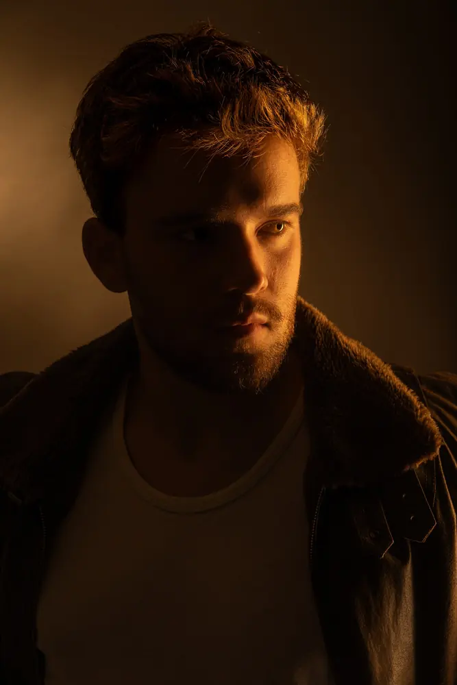 Retrato de actor en estudio