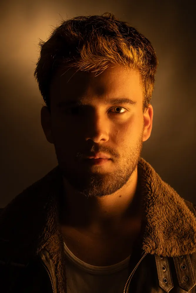 Retrato de actor en estudio