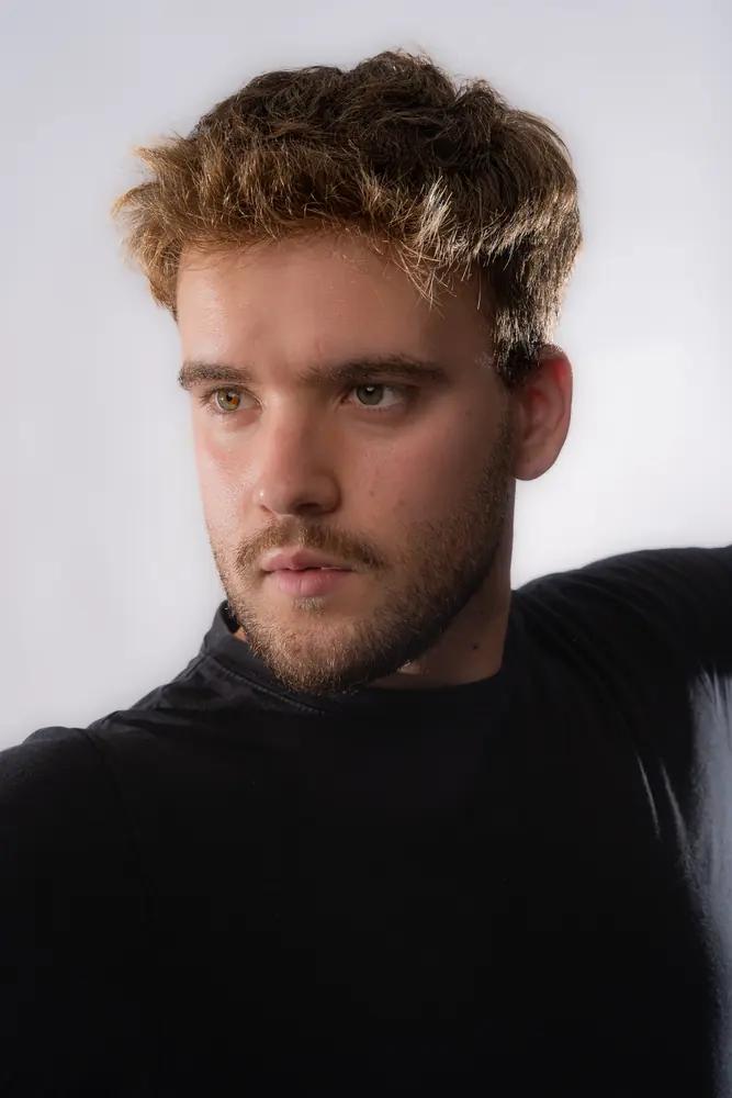 Retrato de actor en estudio