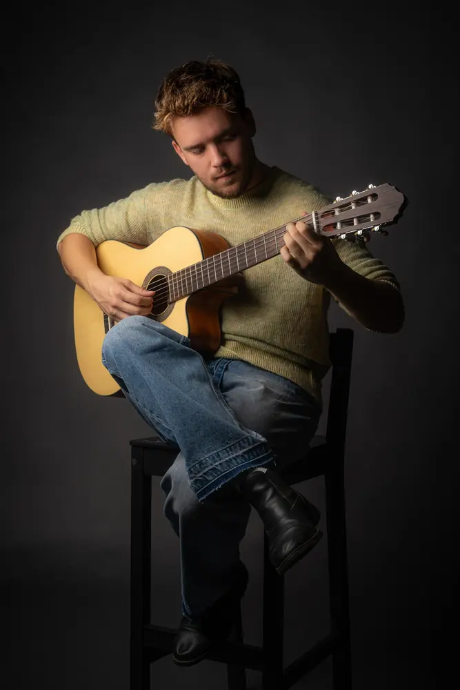 Retrato de actor en estudio