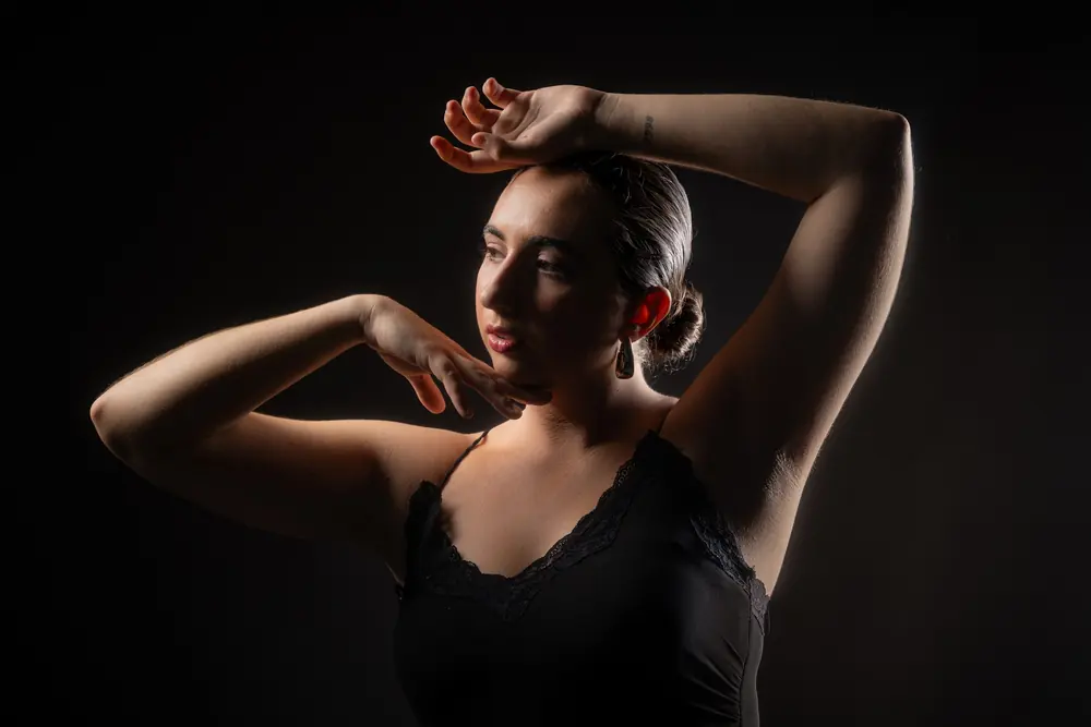 Retrato de actor en estudio