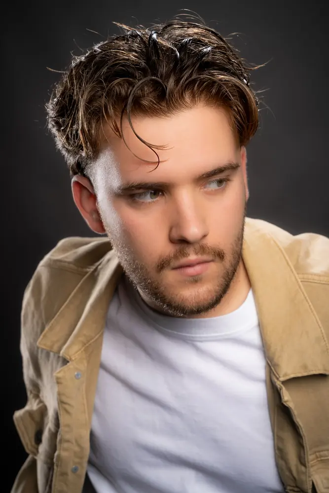 Retrato de actor en estudio