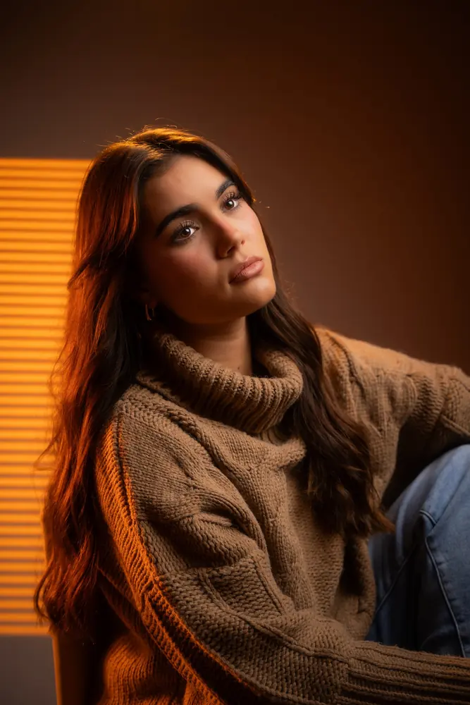 Retrato de actor en estudio
