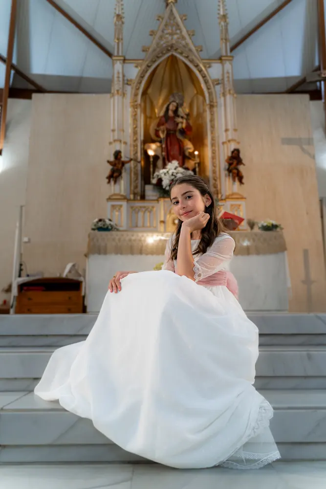 Fotografía de comunión