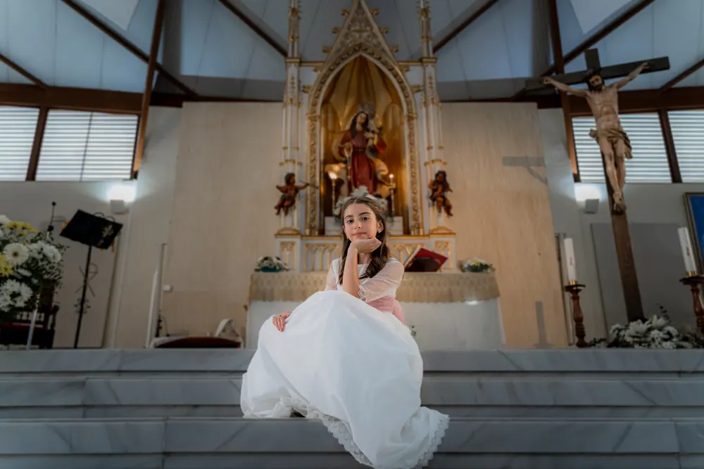 Fotografía de comunión