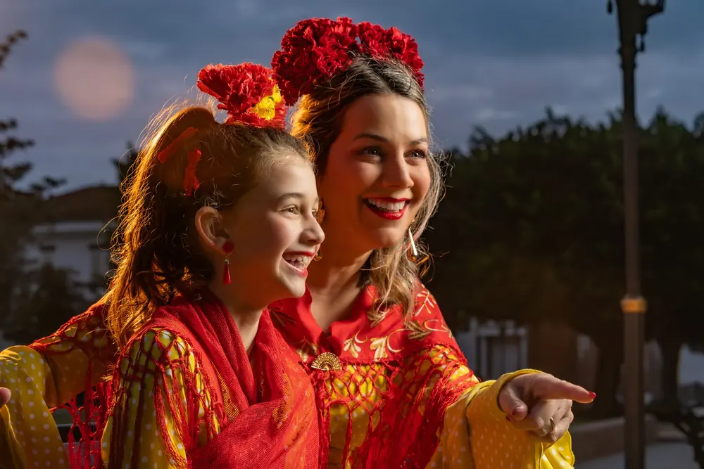 Retrato de flamenca