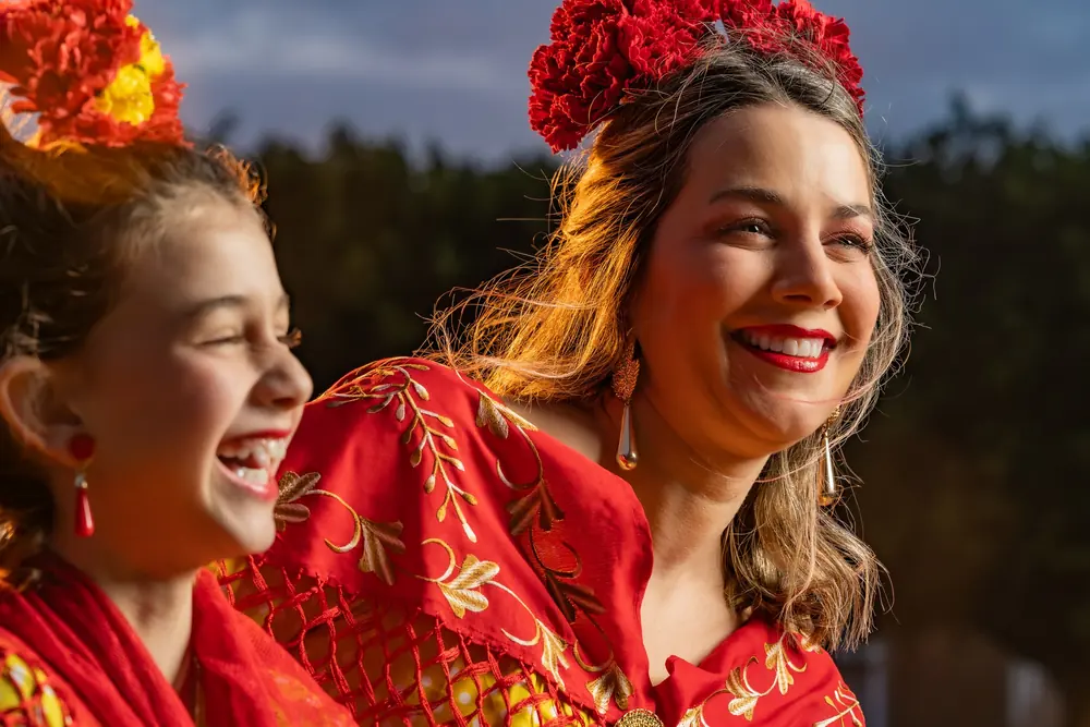 Retrato de flamenca