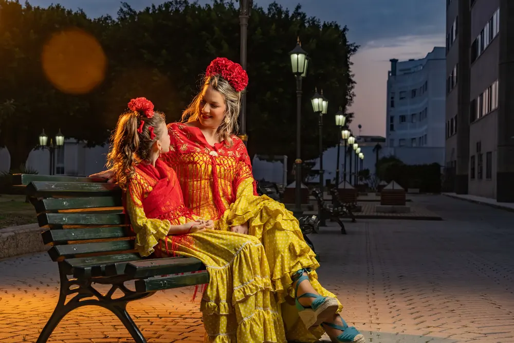 Retrato de flamenca