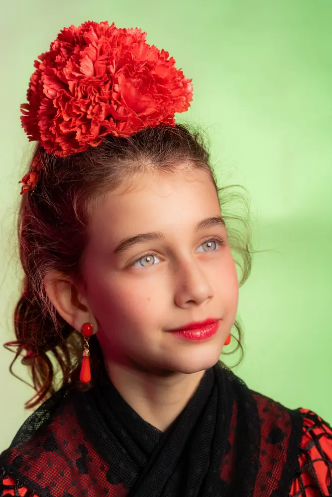 Retrato de flamenca