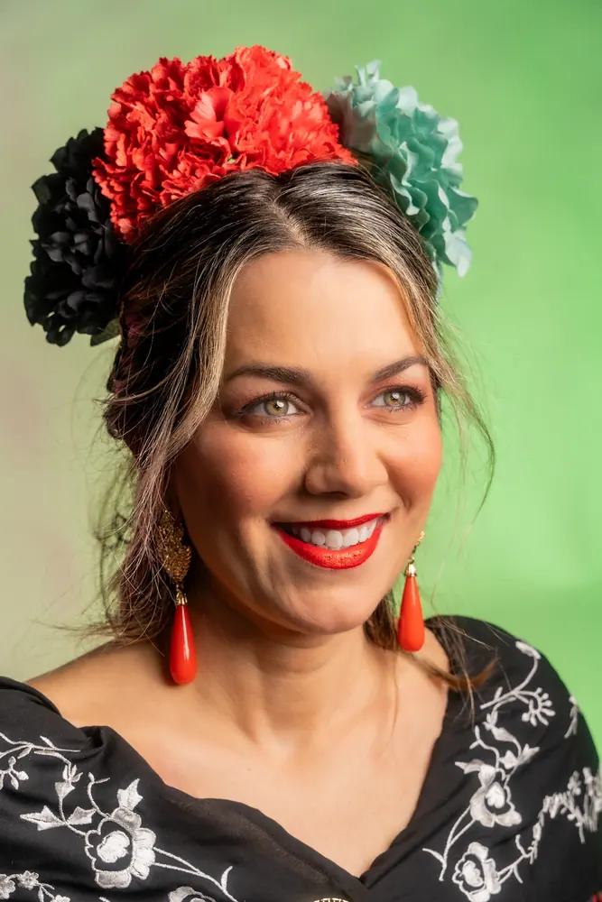 Retrato de flamenca