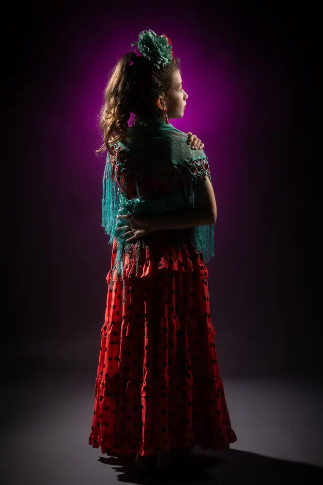 Retrato de flamenca