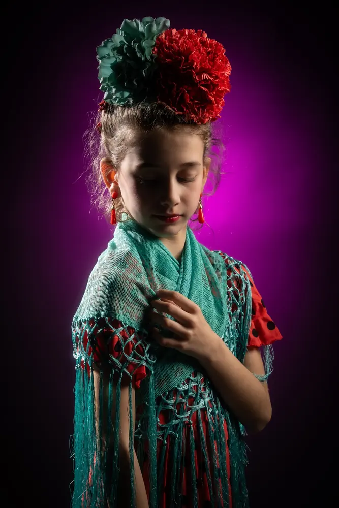 Retrato de flamenca