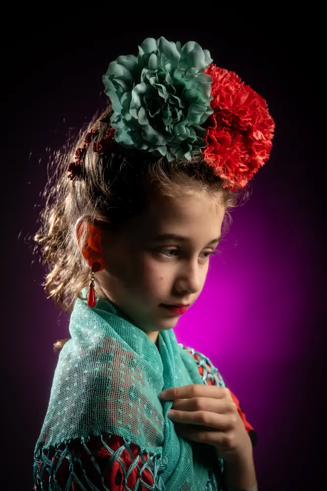 Retrato de flamenca