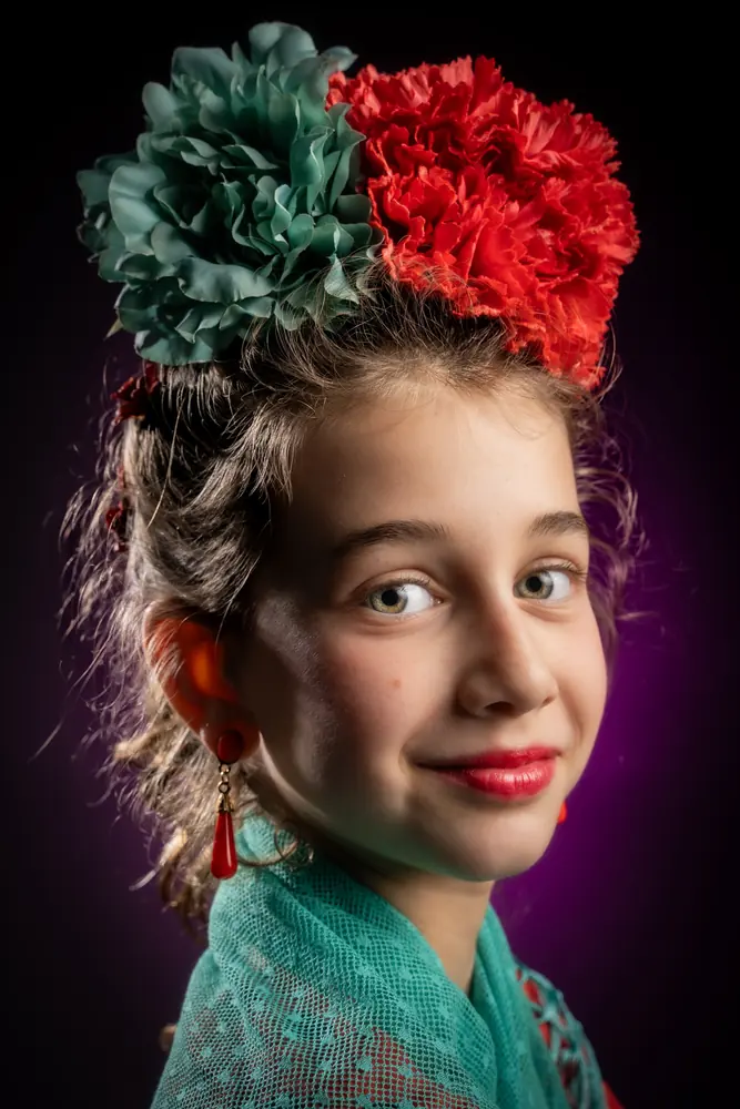 Retrato de flamenca