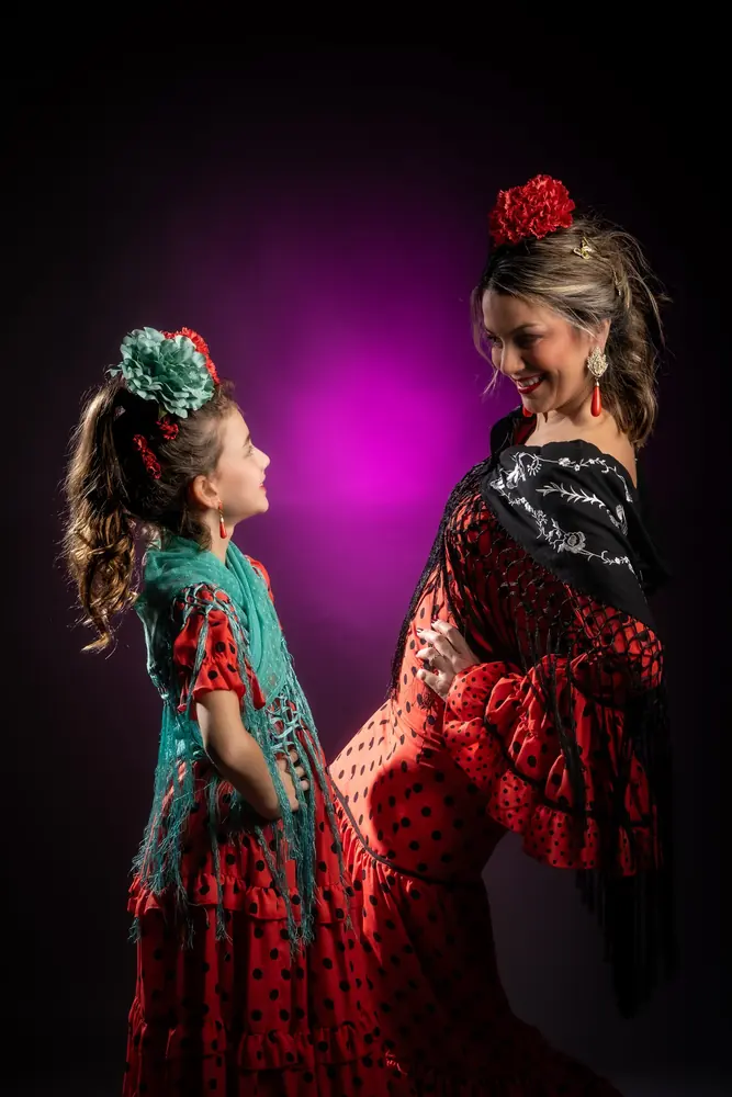 Retrato de flamenca