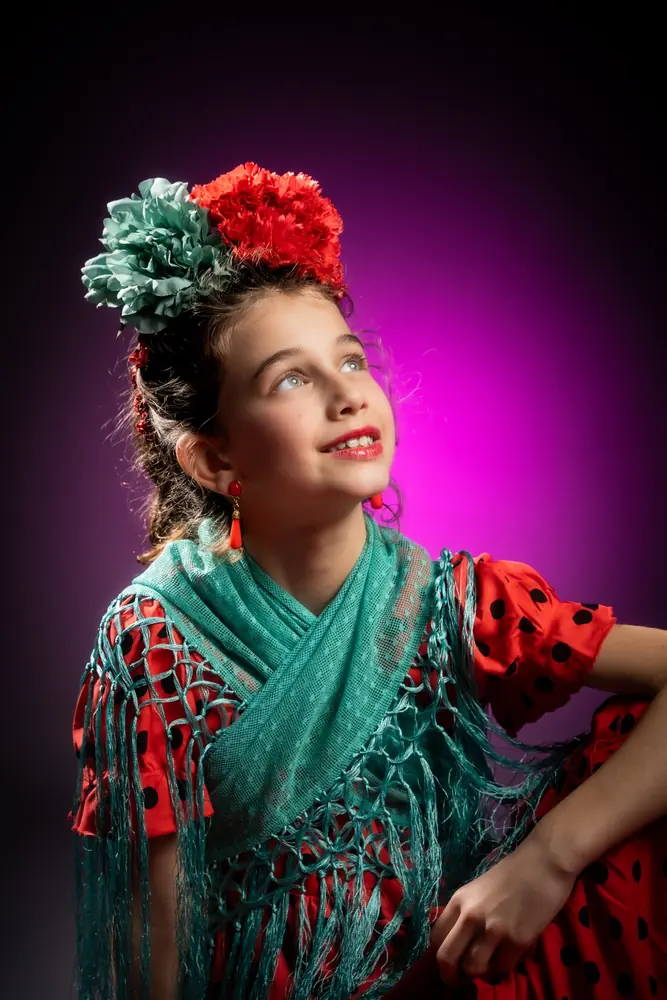 Retrato de flamenca