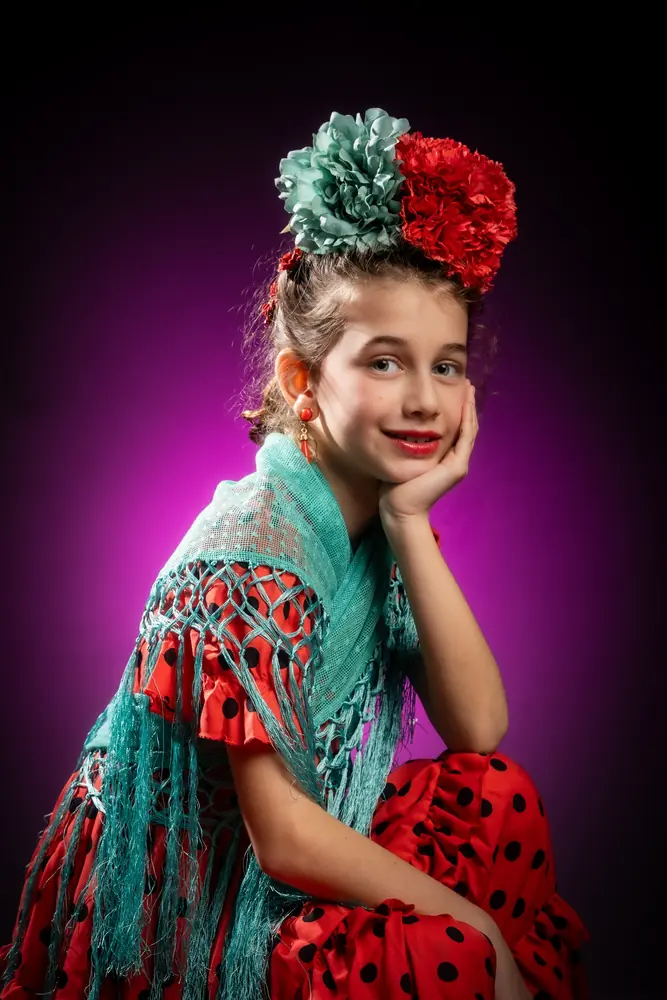 Retrato de flamenca