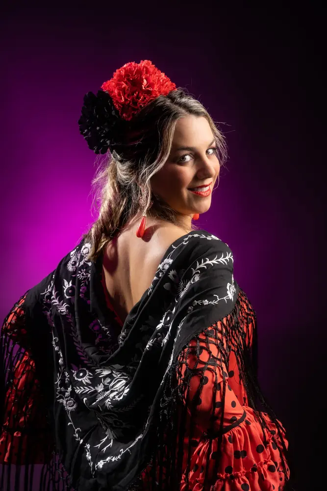 Retrato de flamenca