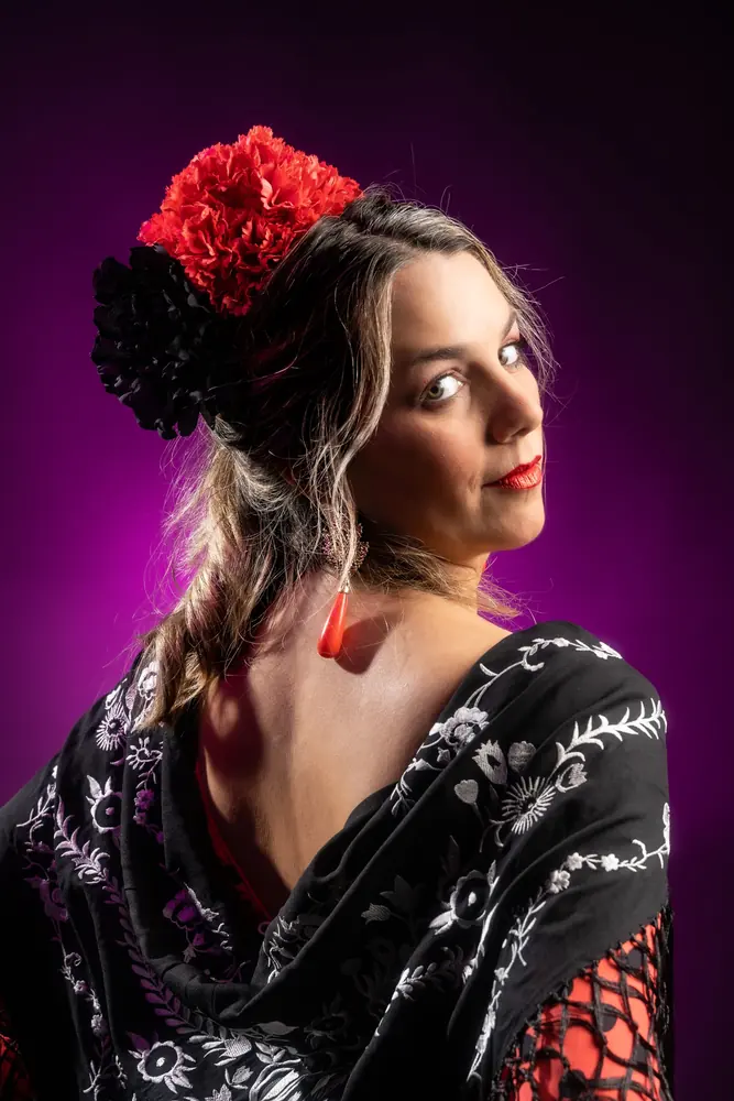 Retrato de flamenca