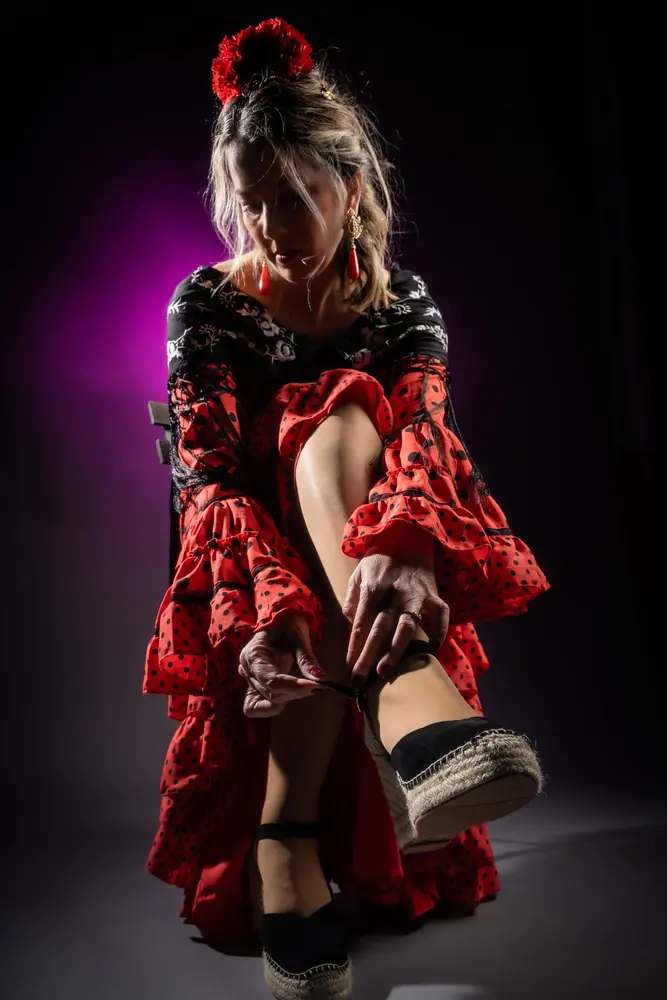 Retrato de flamenca