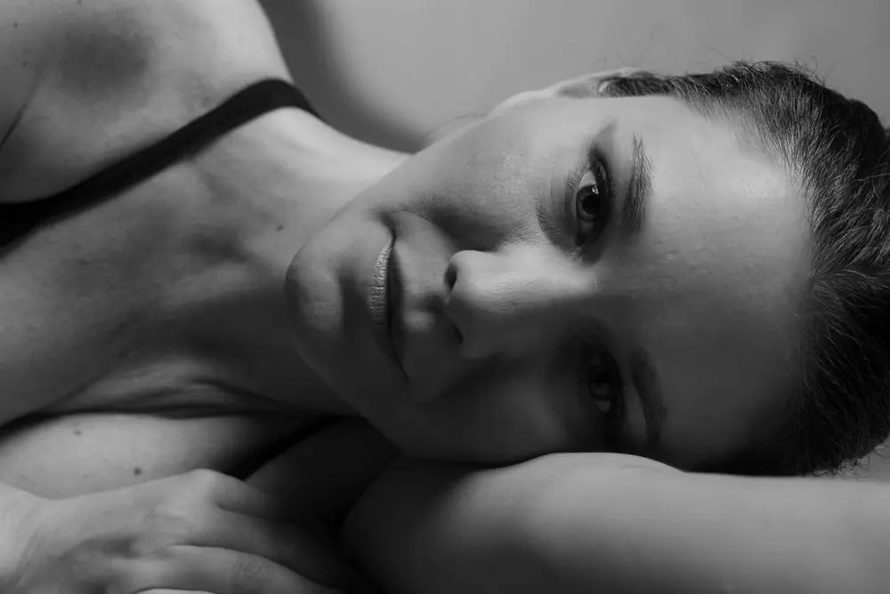 Pilates en blanco y negro