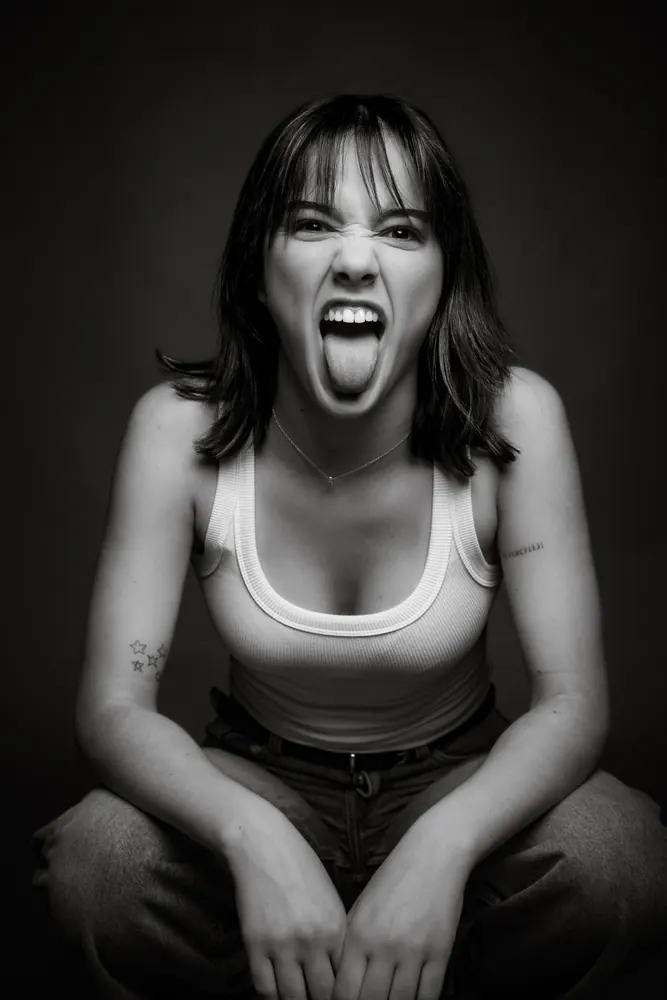Retrato de actor en estudio
