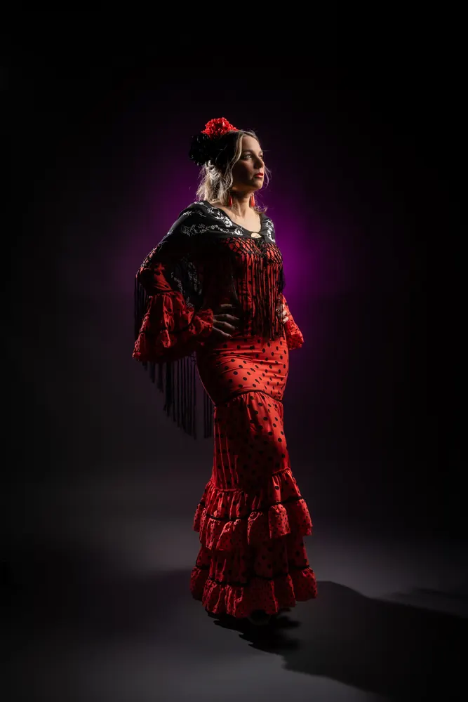 Retrato de flamenca